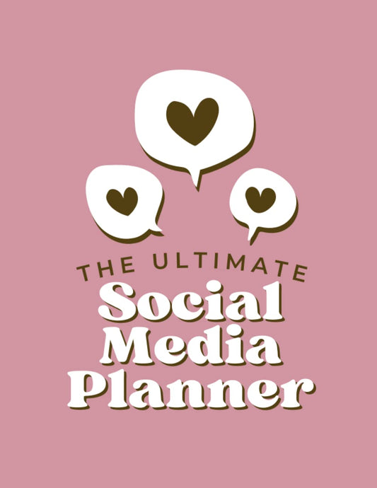 Krabbelfass: Social Media Planner – Content Strategy & Post Scheduling Organizer | Marketing Planner for Creators & Business
