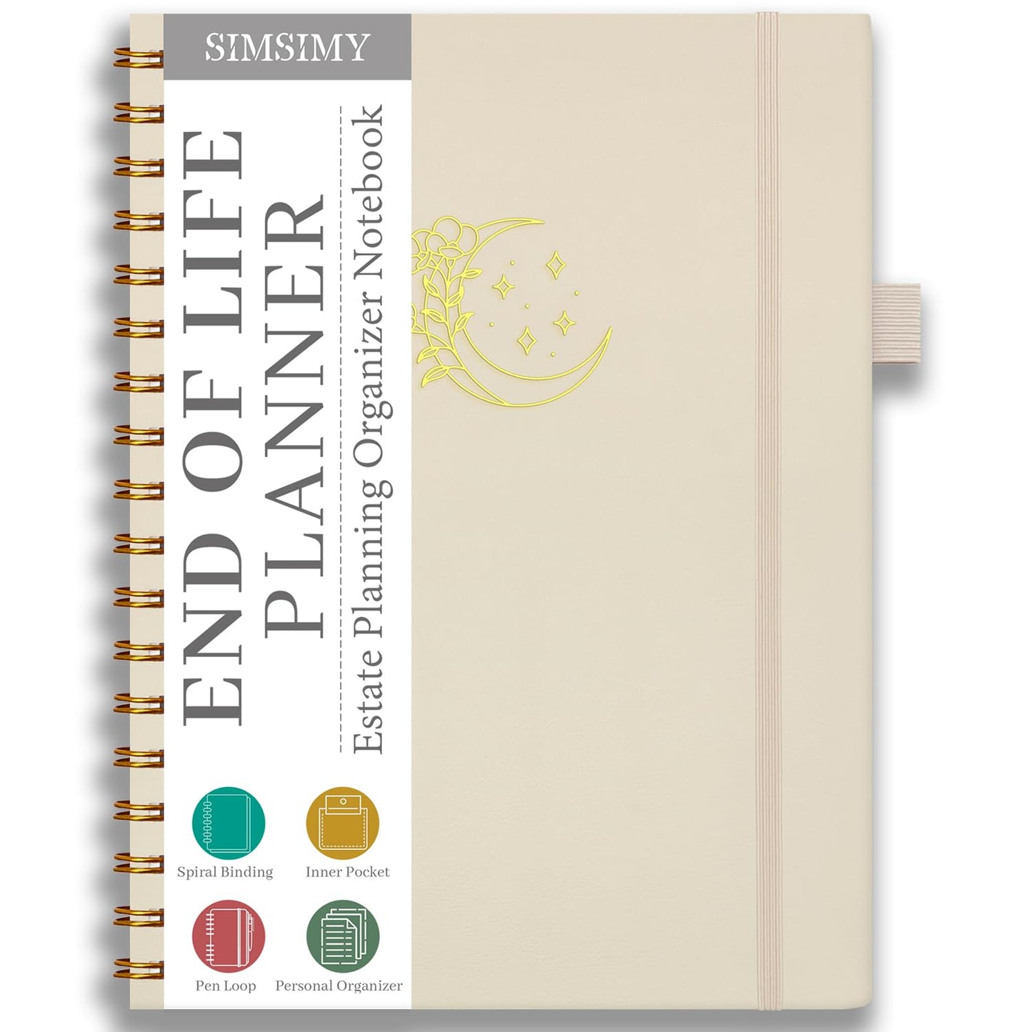 Krabbelfass: End of Life Planner – Estate Planning & Important Information Organizer | Final Wishes & Legacy Workbook