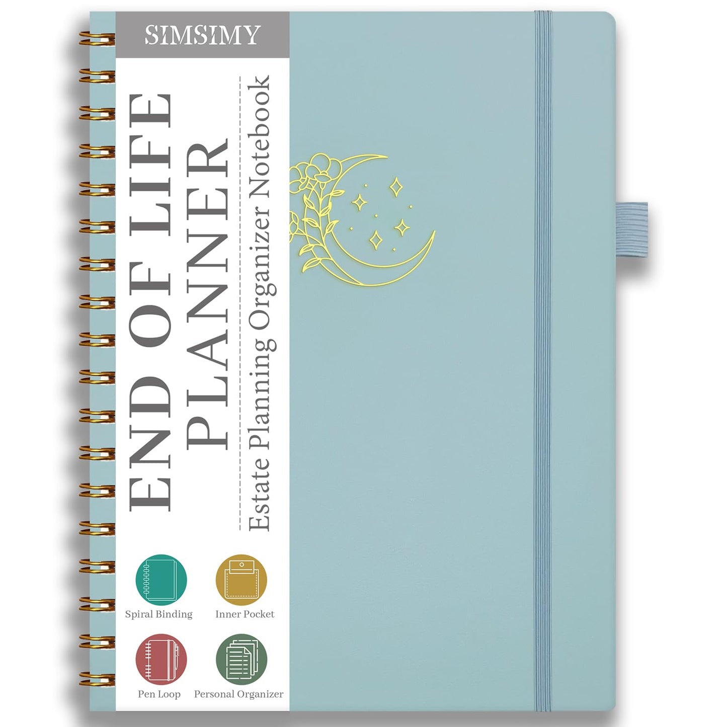 Krabbelfass: End of Life Planner – Estate Planning & Important Information Organizer | Final Wishes & Legacy Workbook