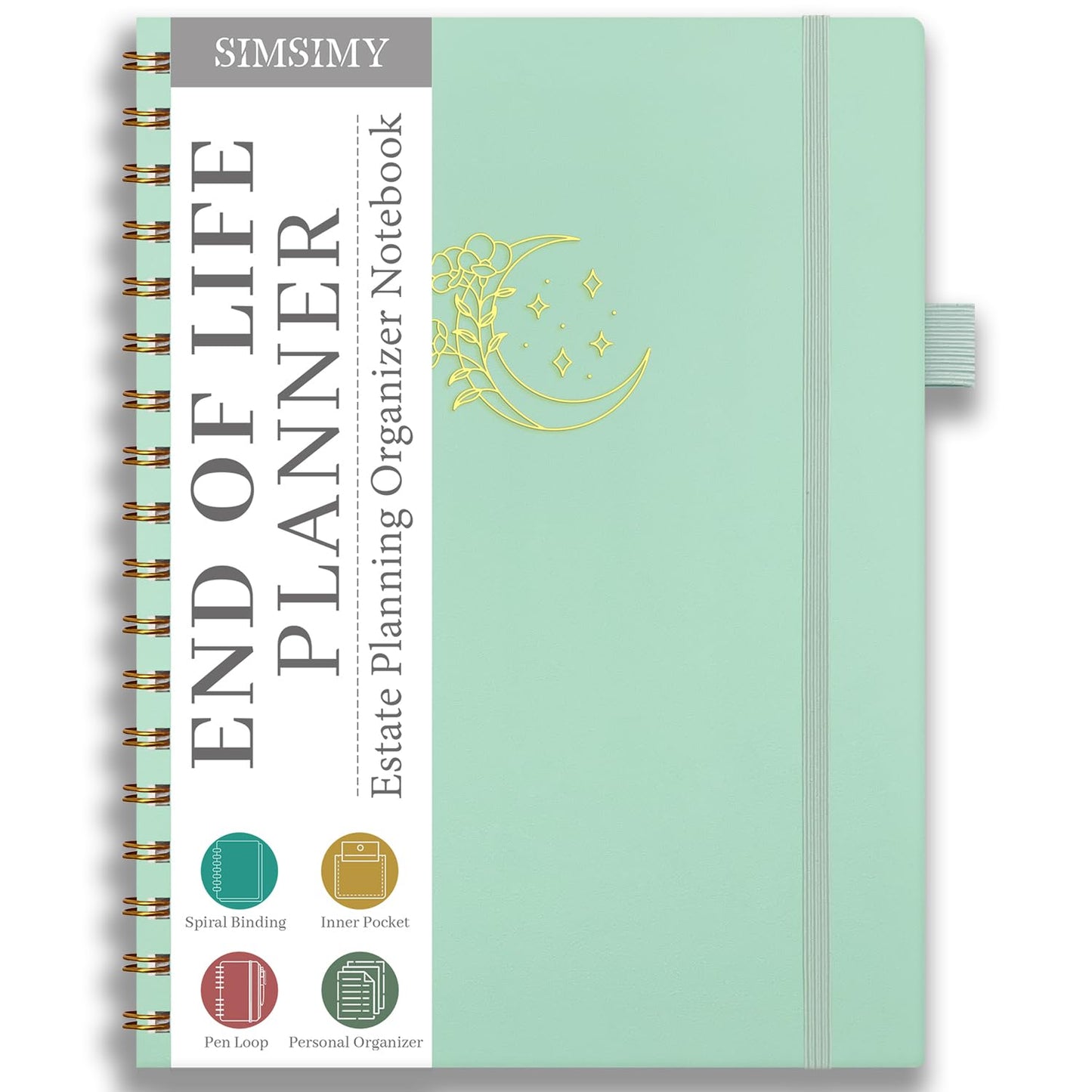 Krabbelfass: End of Life Planner – Estate Planning & Important Information Organizer | Final Wishes & Legacy Workbook