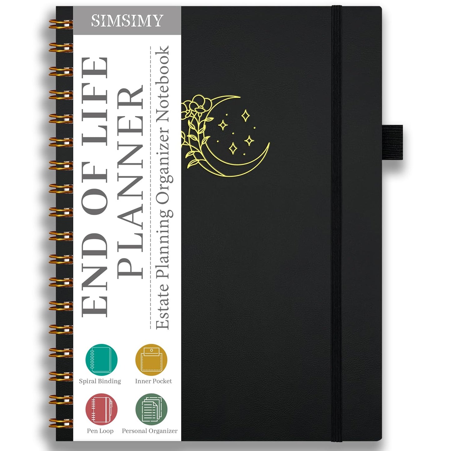 Krabbelfass: End of Life Planner – Estate Planning & Important Information Organizer | Final Wishes & Legacy Workbook